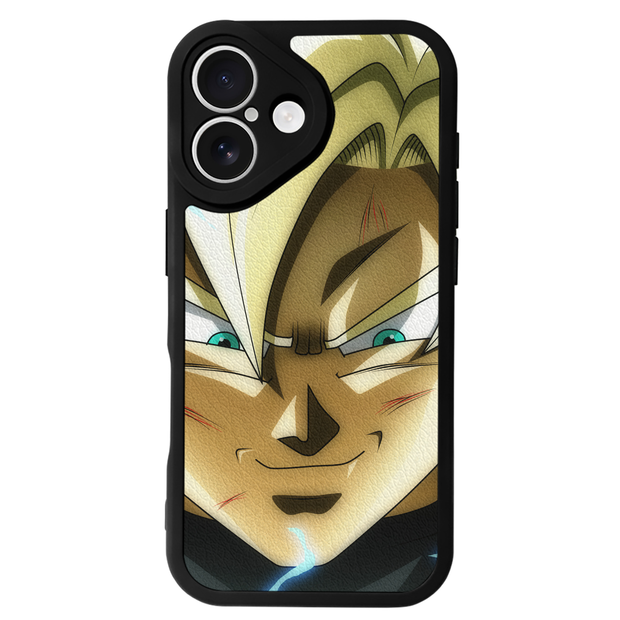 （画像用） ドラゴンボール DRAGON BALL 【iPhone 16シリーズ対応】シリコンスマホケース（レザー調） 材質：シリコン